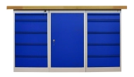 Stół warsztatowy z kontenerkami CE15_5D5