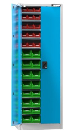 Szafka ze skrzynkami plastikowymi UK2-B21