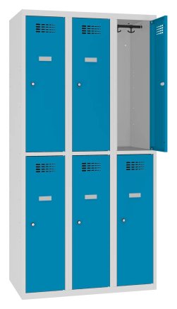 Szafka BHP pracownicza metalowa Sus 332 szer. 900 mm - 4