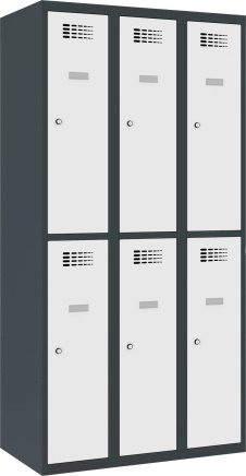 Szafka BHP pracownicza metalowa Sus 332 szer. 900 mm - 7