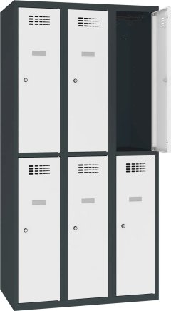 Szafka BHP pracownicza metalowa Sus 332 szer. 900 mm - 8