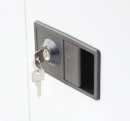 Zapasowy uchwyt z zamkiem do szafek E782A04, E722A03 i E402A01