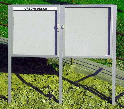 Witryna dwustronna jednoskrzydłowa DM80, głębokość 80 mm (6 modeli) - 5