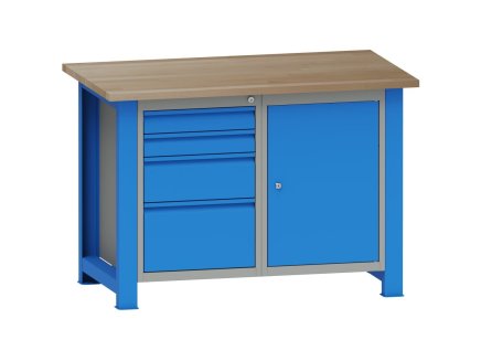 Stół warsztatowy z kontenerkami SD41223