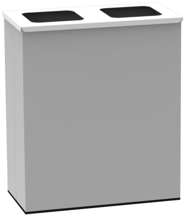 Kosz na śmieci metalowy KOS 1300 - 4