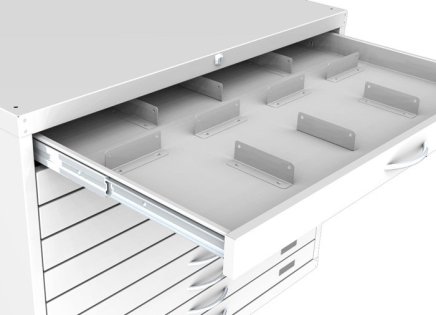 Wewnętrzny podział szuflad KOVOS typu VND VKS-1