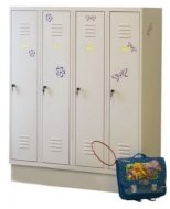 Szafa metalowa o obniżonej wysokości MSum 340S szerokość 1200 mm