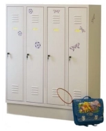 Szafa metalowa o obniżonej wysokości MSum 340S szerokość 1200 mm